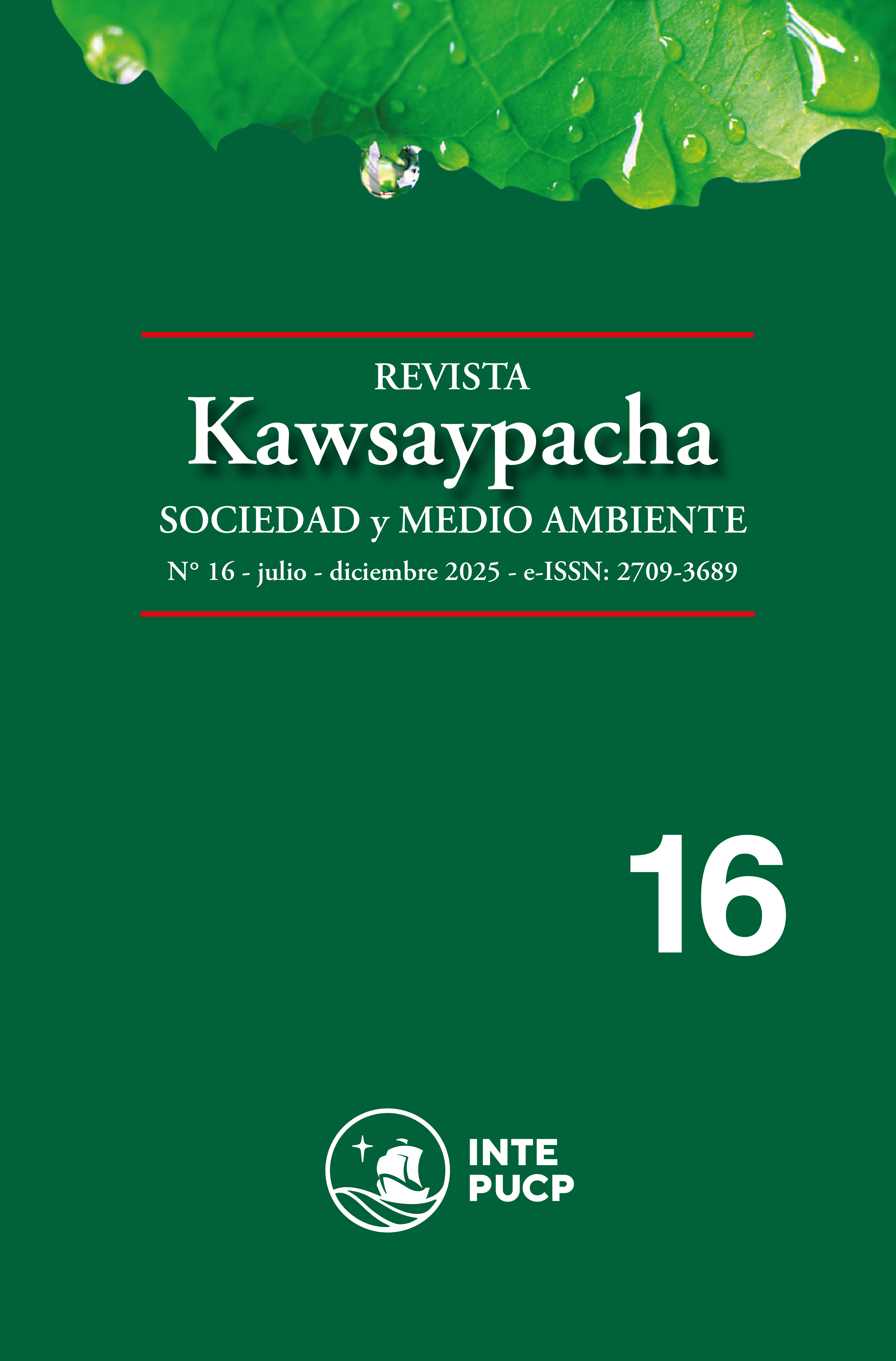 					Ver Núm. 16 (2025): Revista Kawsaypacha
				